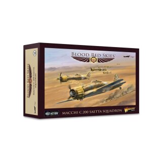 Blood Red Skies: Macchi C.200 Saetta Squadron