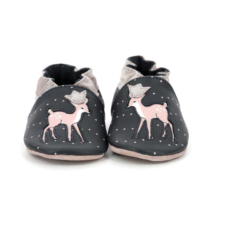 Chaussons cuir Little Fawn
