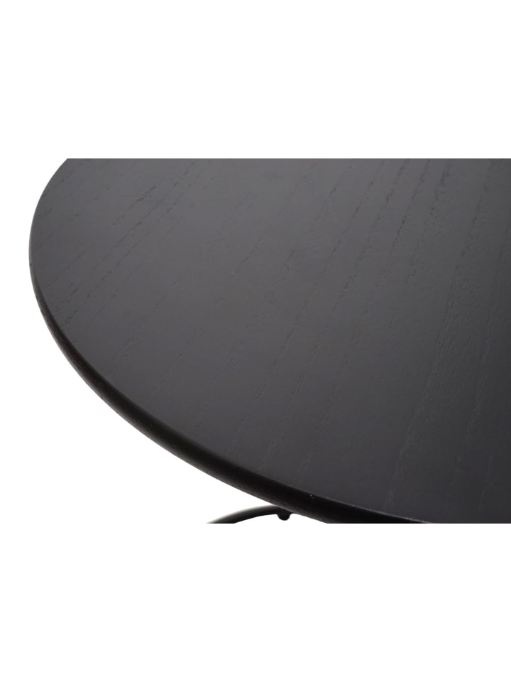 MCW 2er-Set Sitzhocker und Beistelltisch K48, Schwarz günstig kaufen onesize