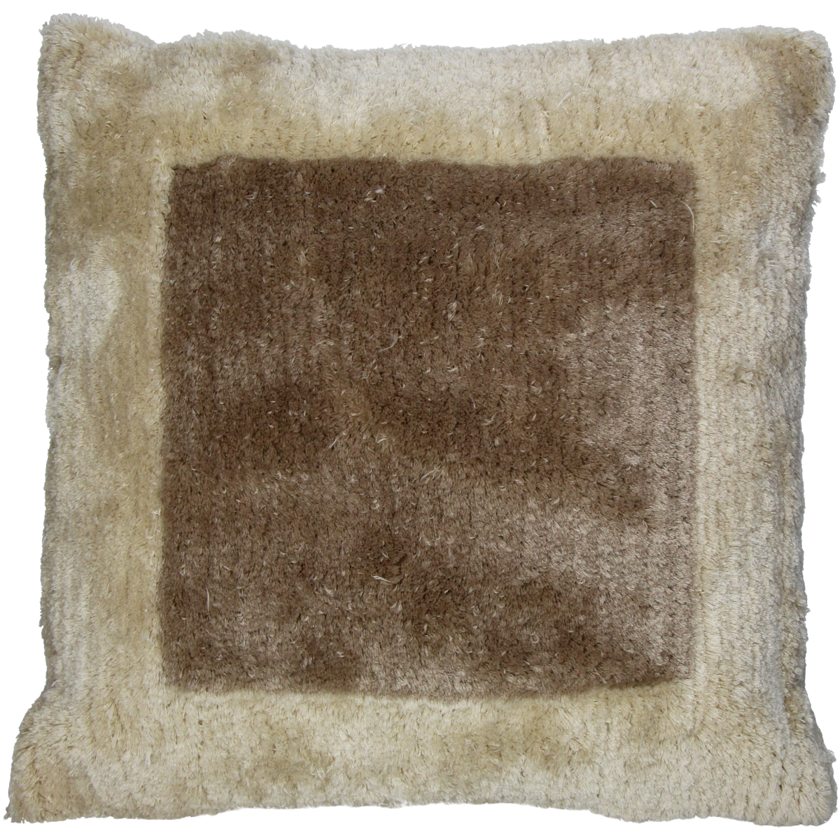 Trendhopper Zierkissen Cube Elfenbeinfarben 45 x 45 cm