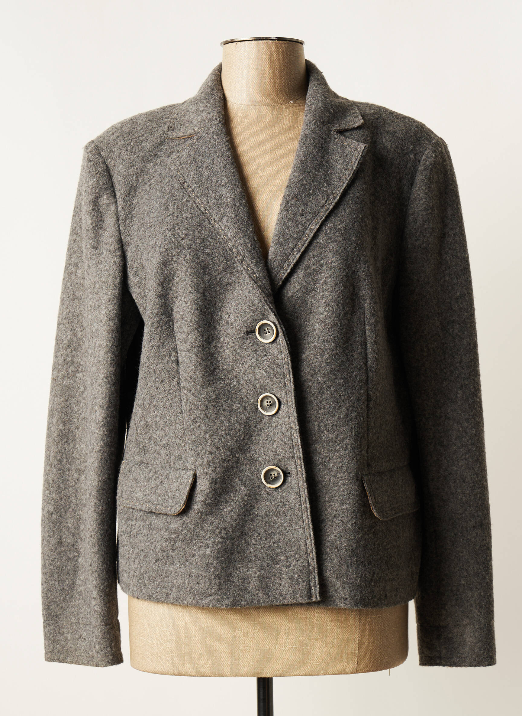Rabe Manteaux Courts Femme couleur gris