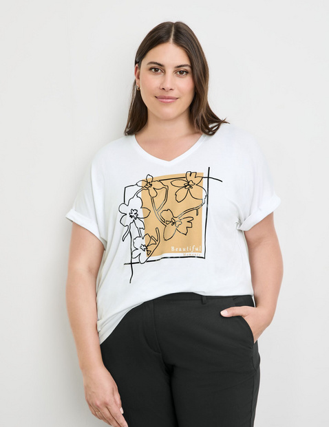 T-Shirt mit Frontprint