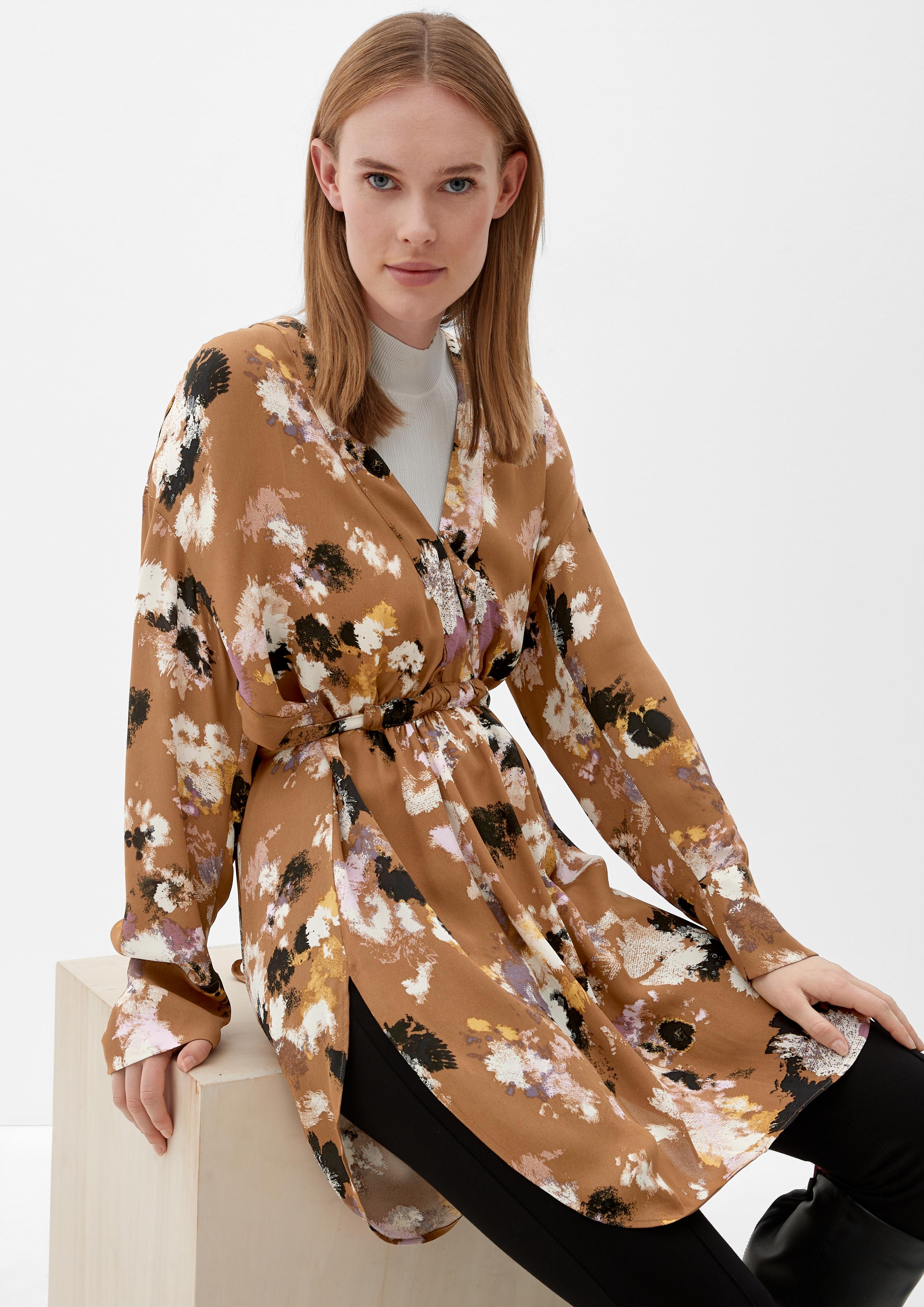 Longbluse mit Tunnelzug  2121601-87A0