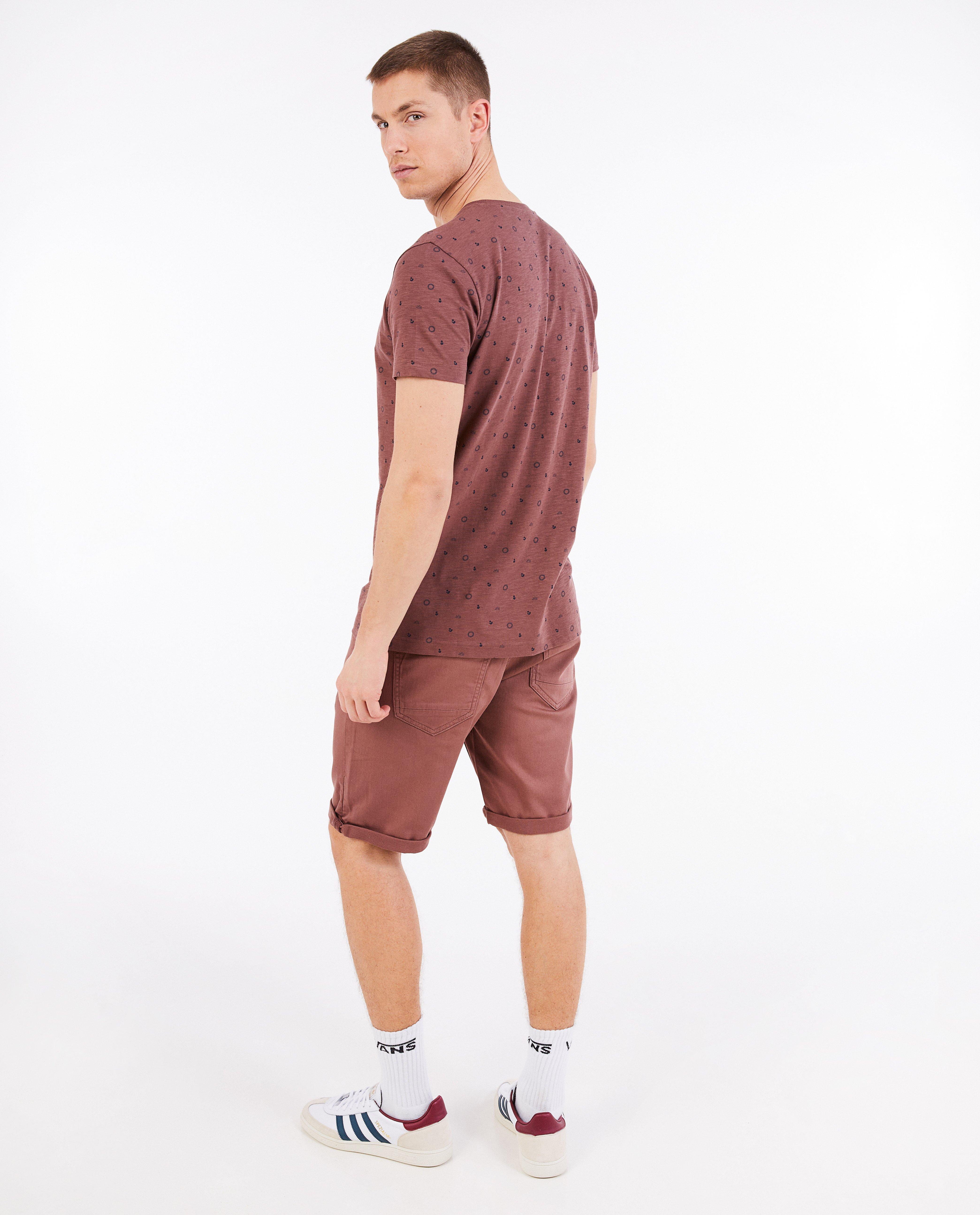 Tricou maro din bumbac organic cu tematică de quarterback