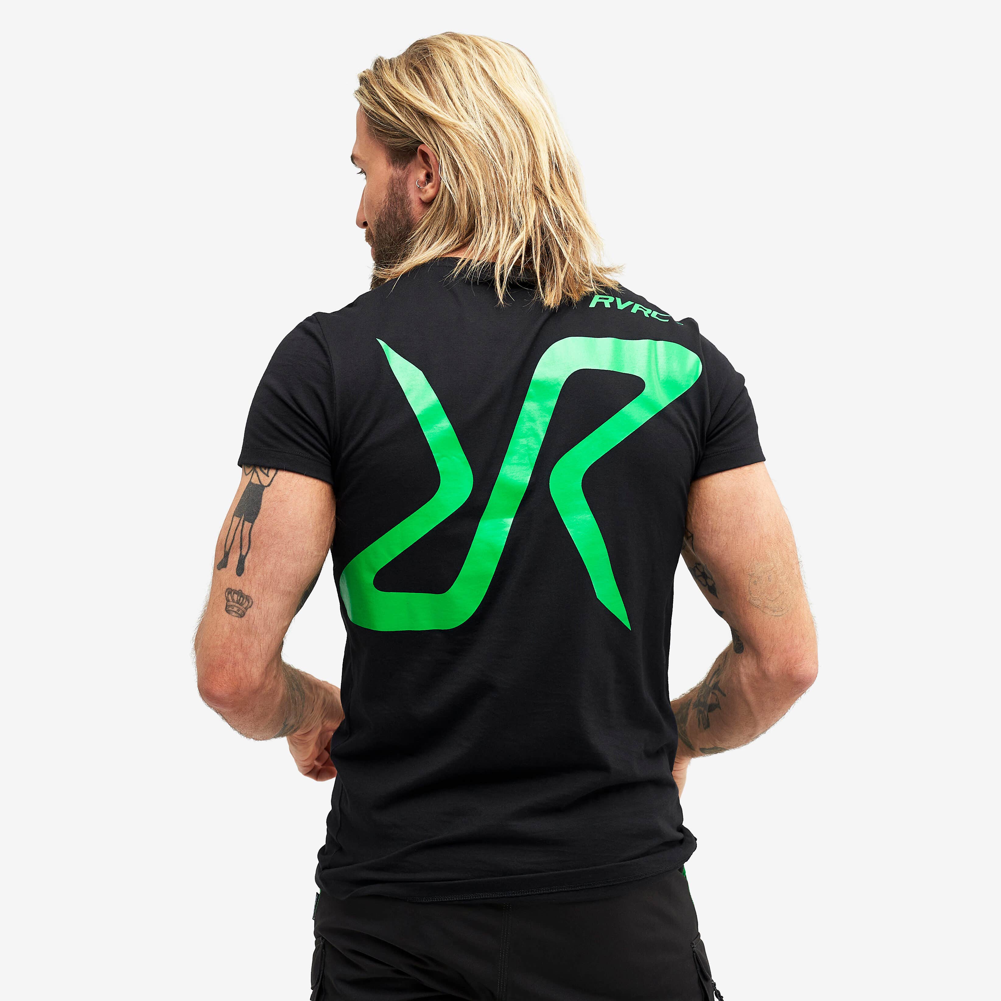 Fat Logo Tee 2.0 Homme Black/Green