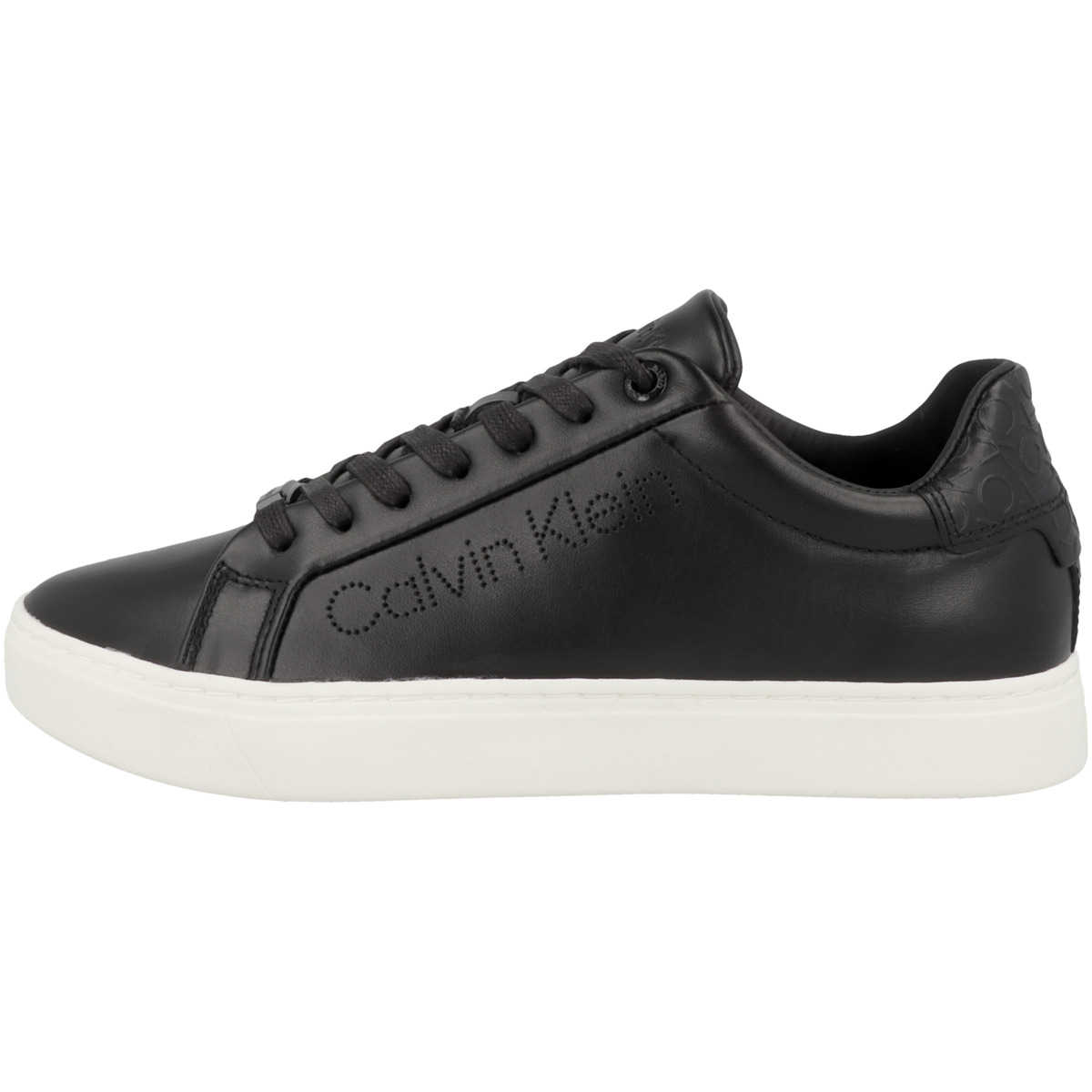 Calvin Klein Cupsole Lace Up Perf Sneaker Low schwarz