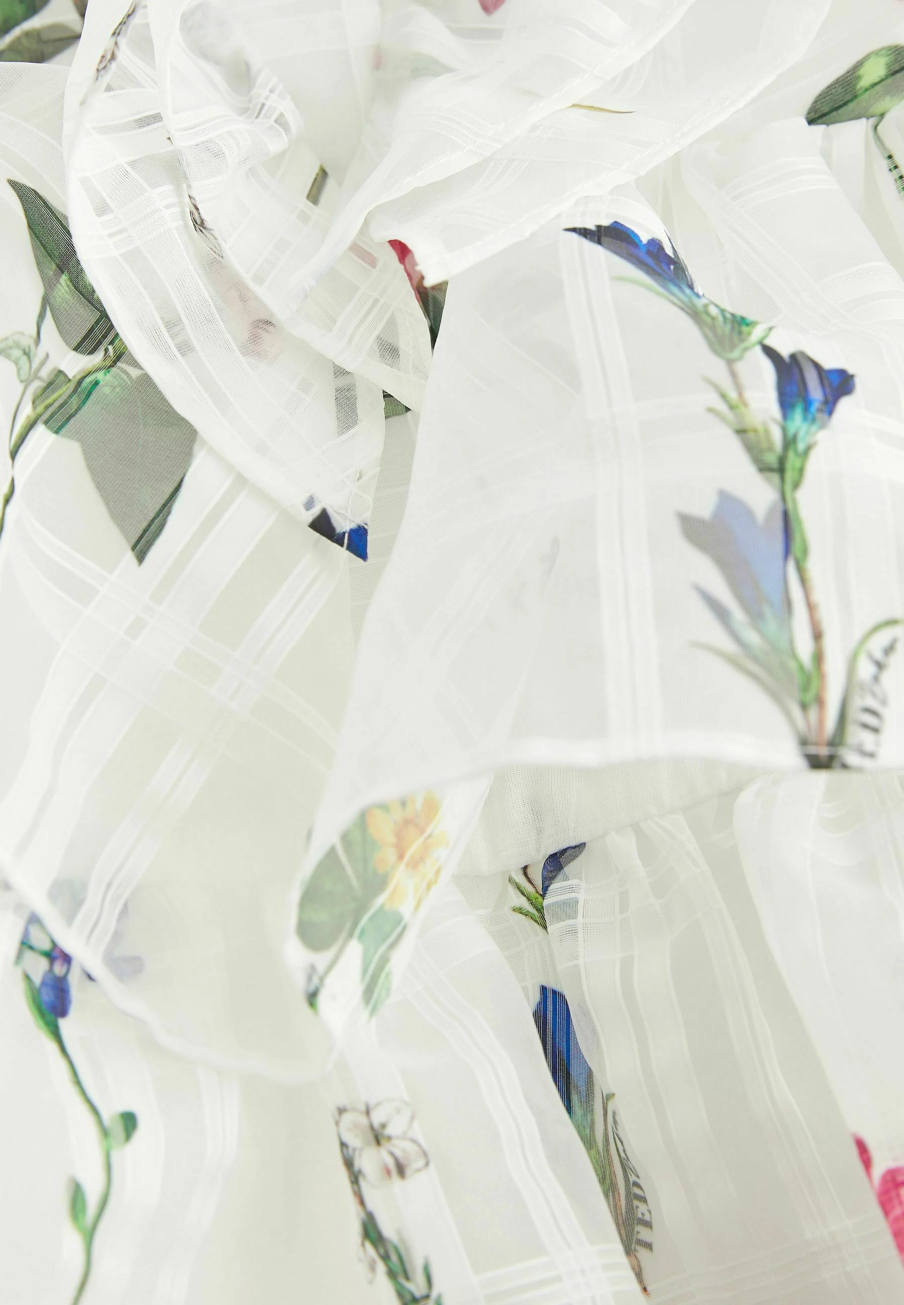Baker by Ted Baker Vestido elegante con volantes florales y corte regular