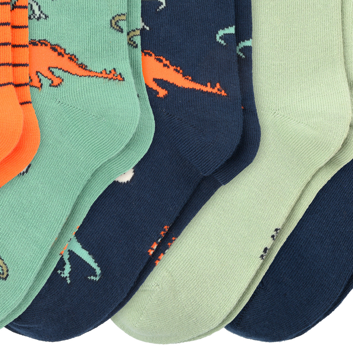 5 Paar Jungen Socken in verschiedenen Dessins