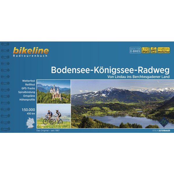 BODENSEE-KÖNIGSSEE-RADWEG - Radwanderführer
