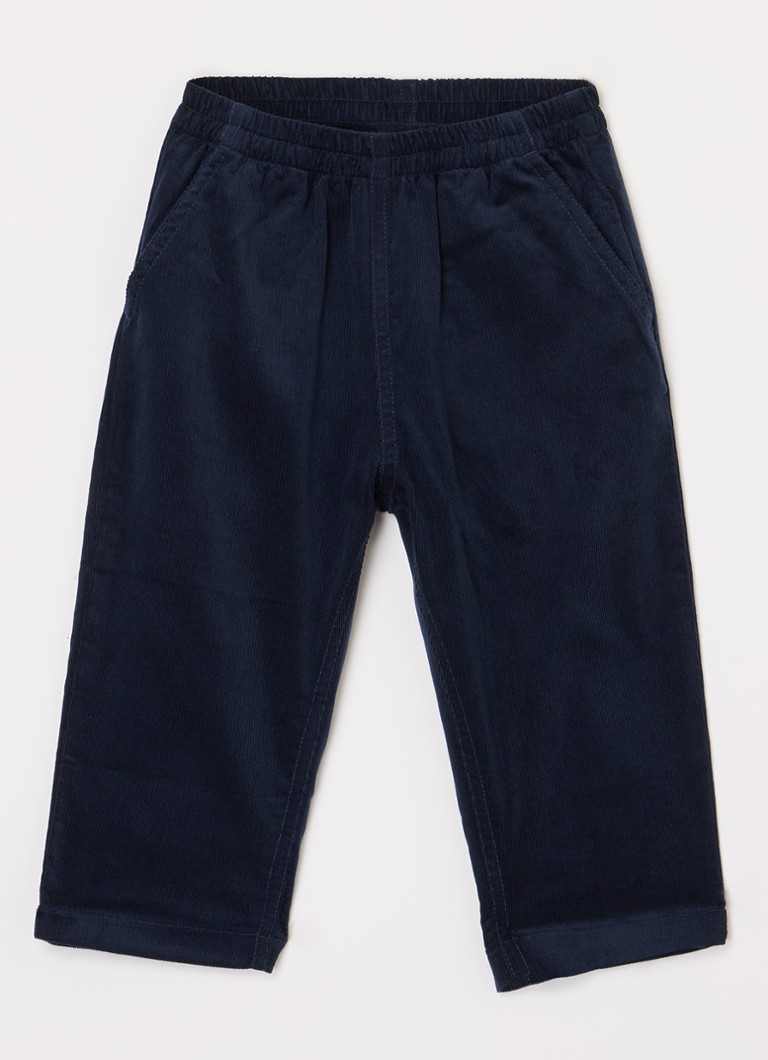 Pantaloni drepti din velur Konges Sløjd Pen