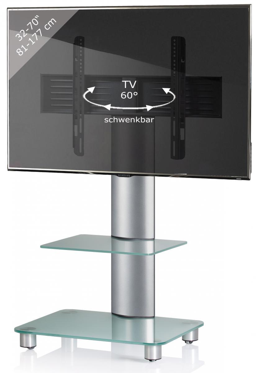 VCM my media TV-Standfuß Tosal mit Zwischenboden