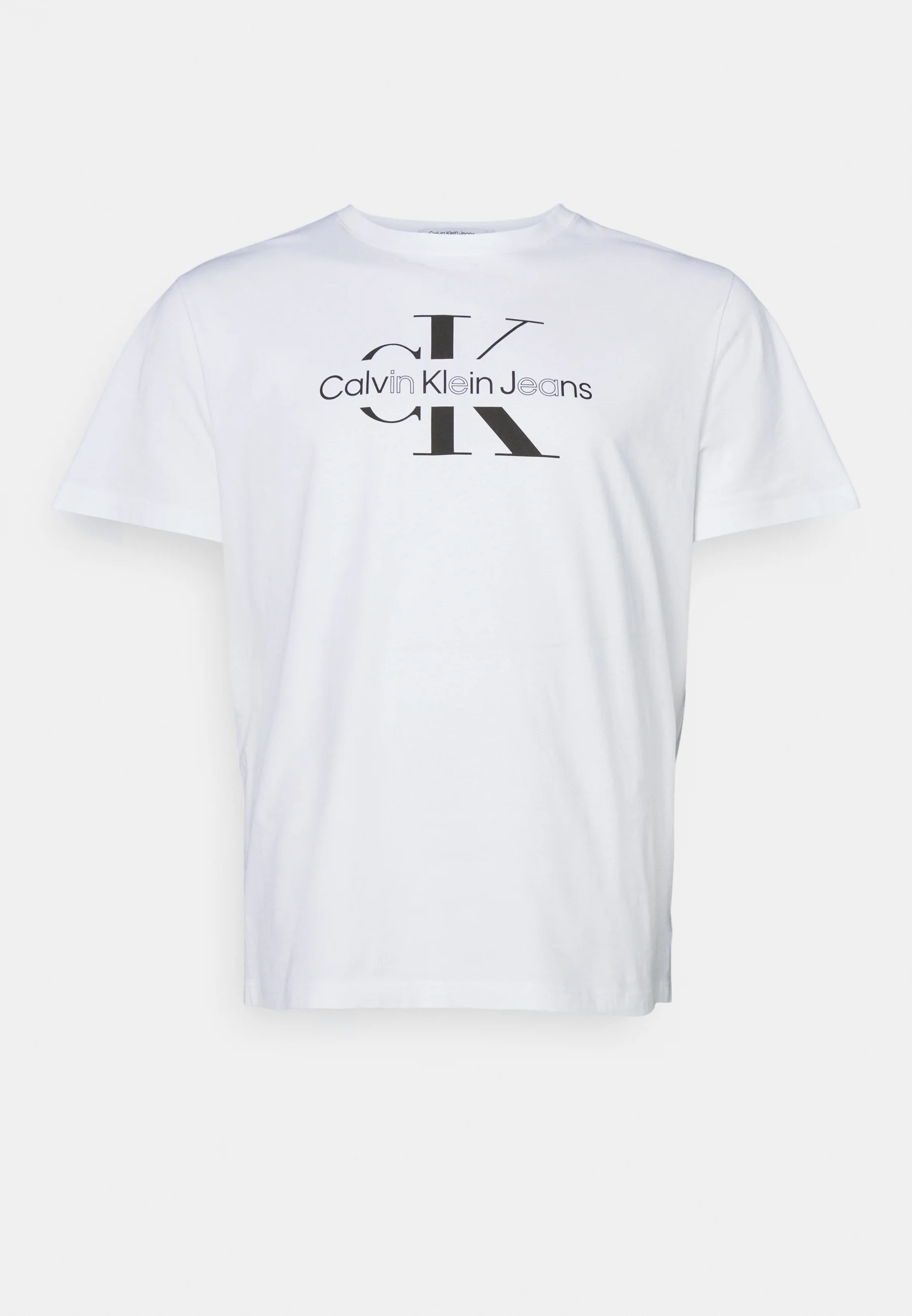 Calvin Klein Jeans Plus DISRUPTED OUTLINE LOGO - Camiseta con estampado
