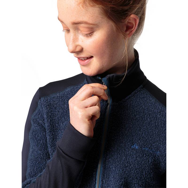 VAUDE Women's Skomer Wool Fleece Jacket Outdoorjacke Damen