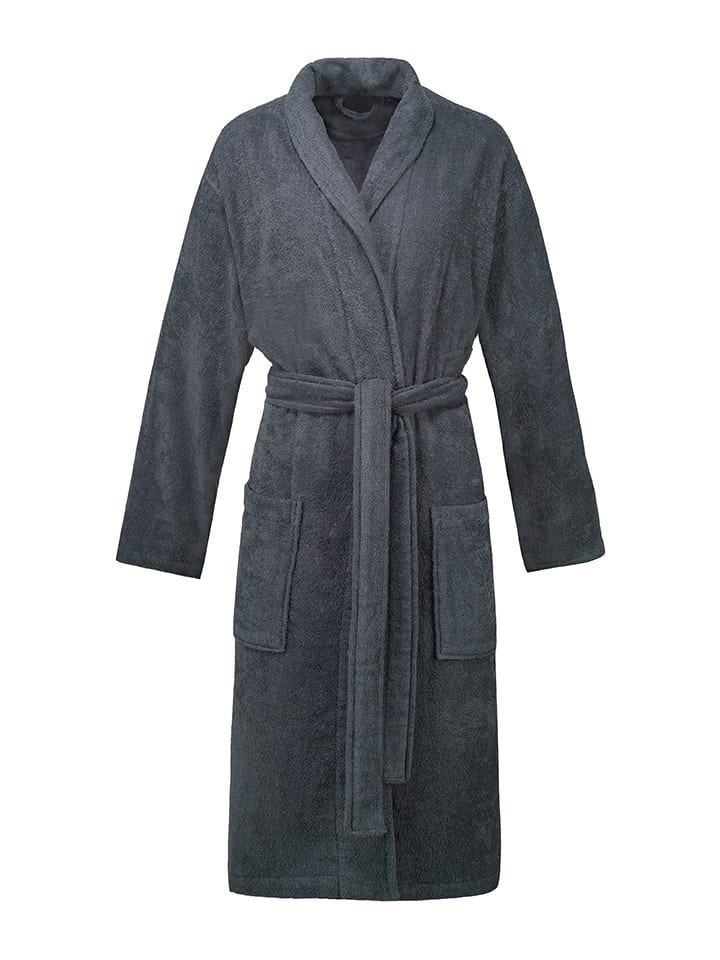 ESPRIT Bademantel ''Mono'' in Anthrazit günstig kaufen