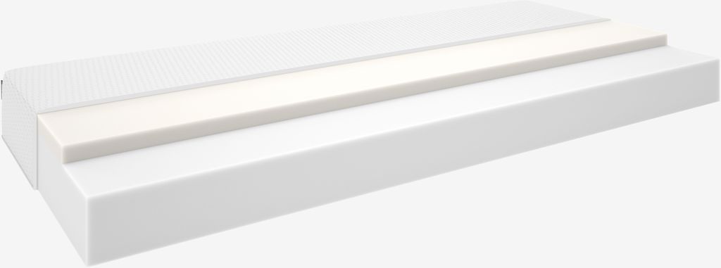 WELLPUR GLOMMA GF30 or Matelas mousse 75x200 WELLPUR GLOMMA GF30 blanc