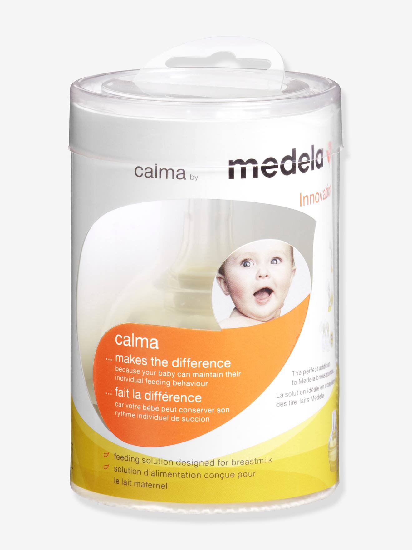 Embout d’alimentation Calma® MEDELA transparent