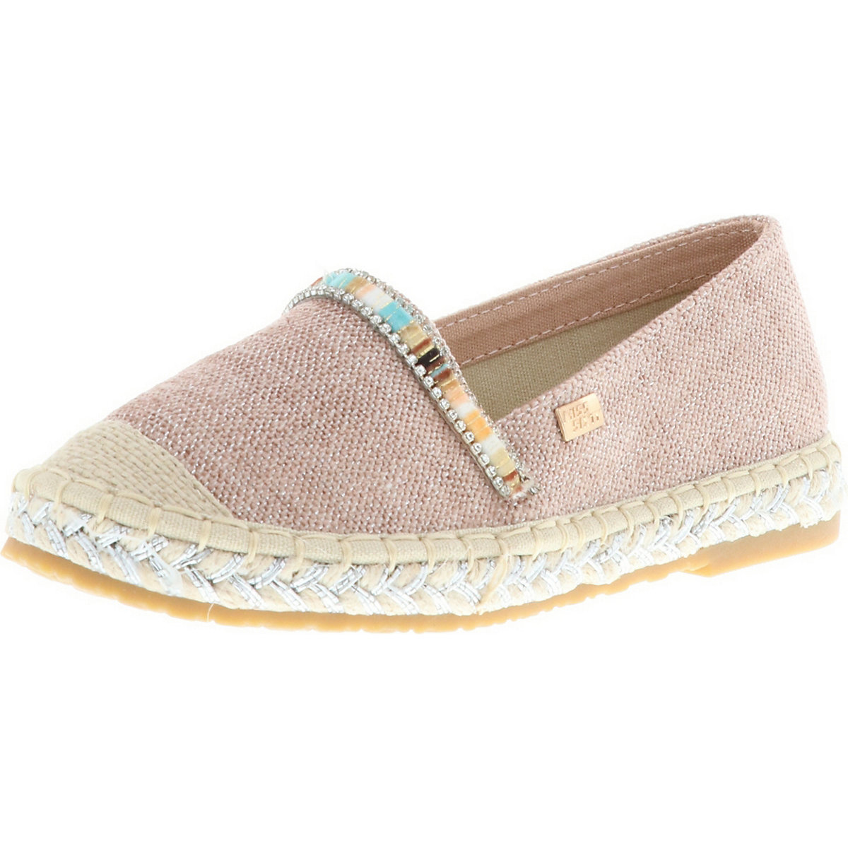 Kinder Mädchen Espadrilles Slipper rosa/pink