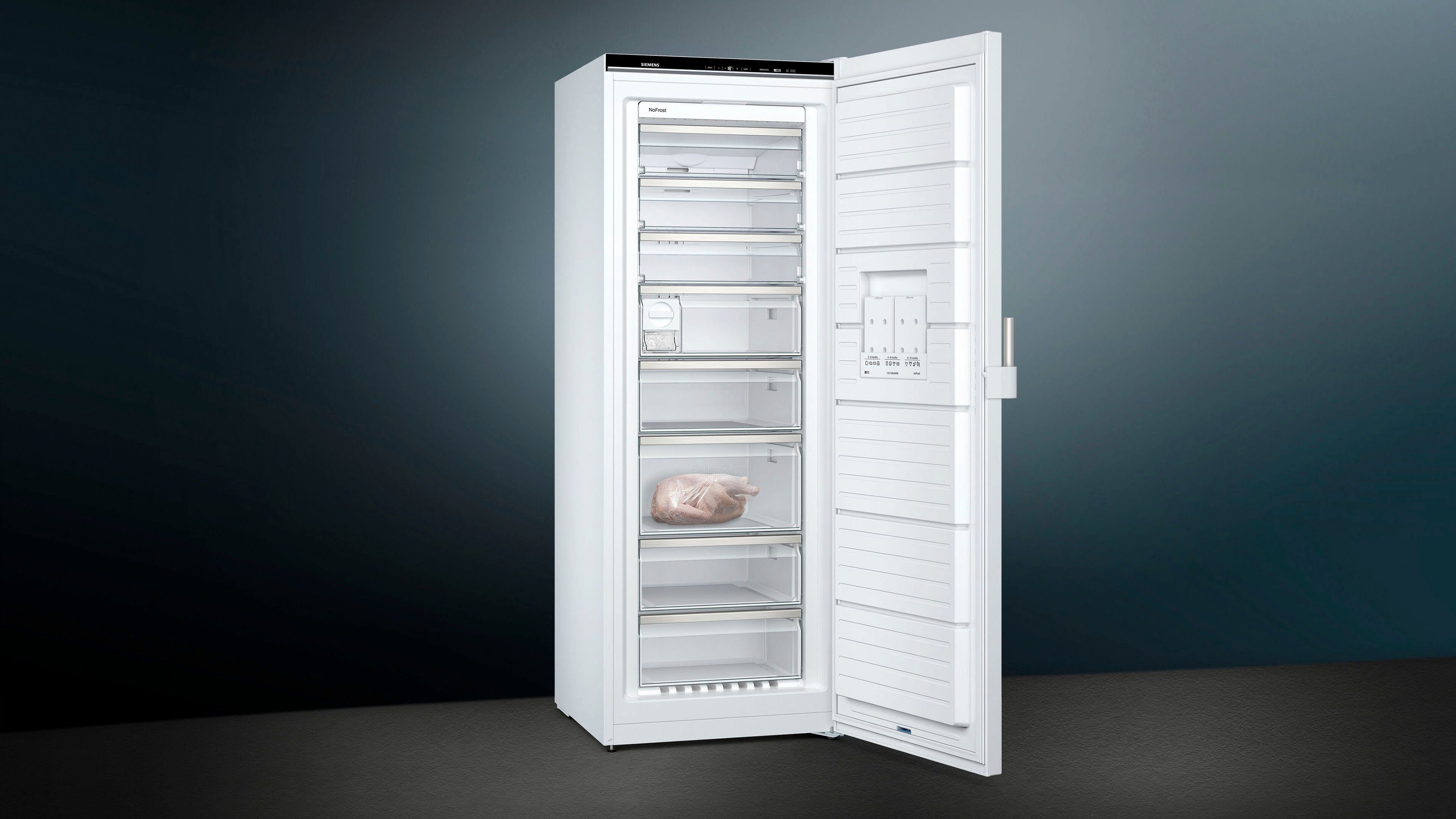 SIEMENS Gefrierschrank GS58NAWCV, 191 cm hoch, 70 cm breit