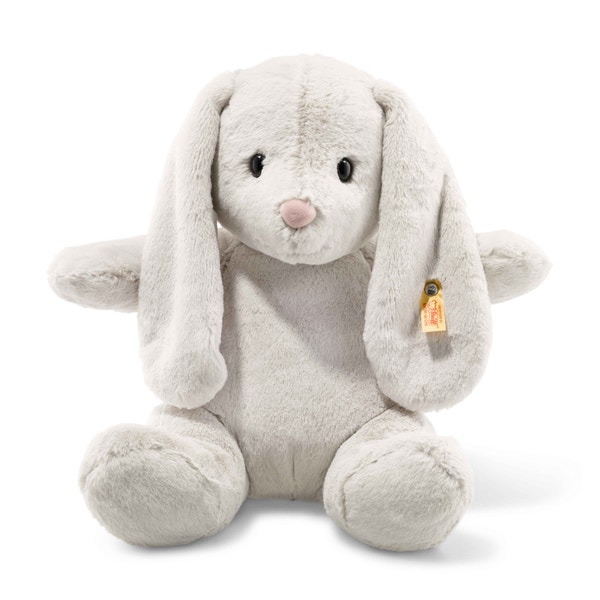 Hoppie Hase, 38 cm, hellgrau