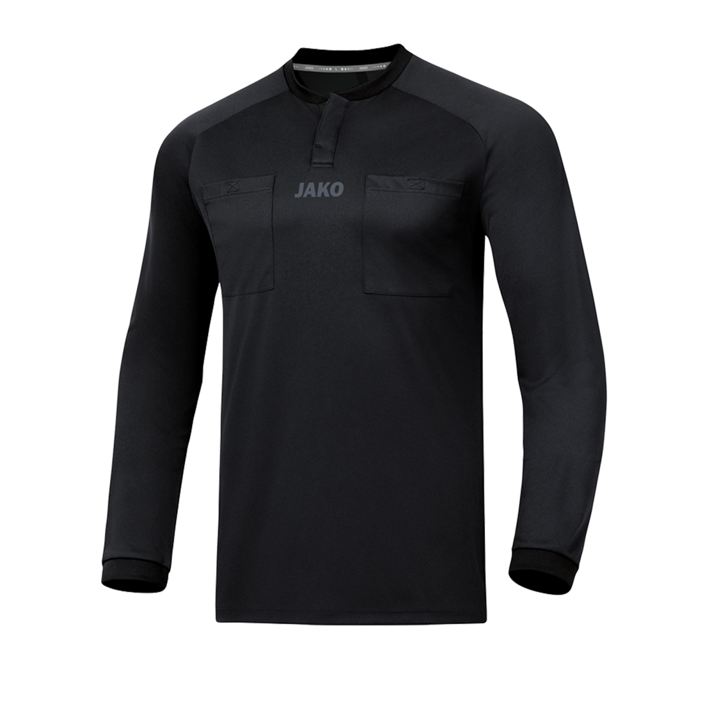 Jako Schiedsrichter Trikot langarm Schwarz F08
