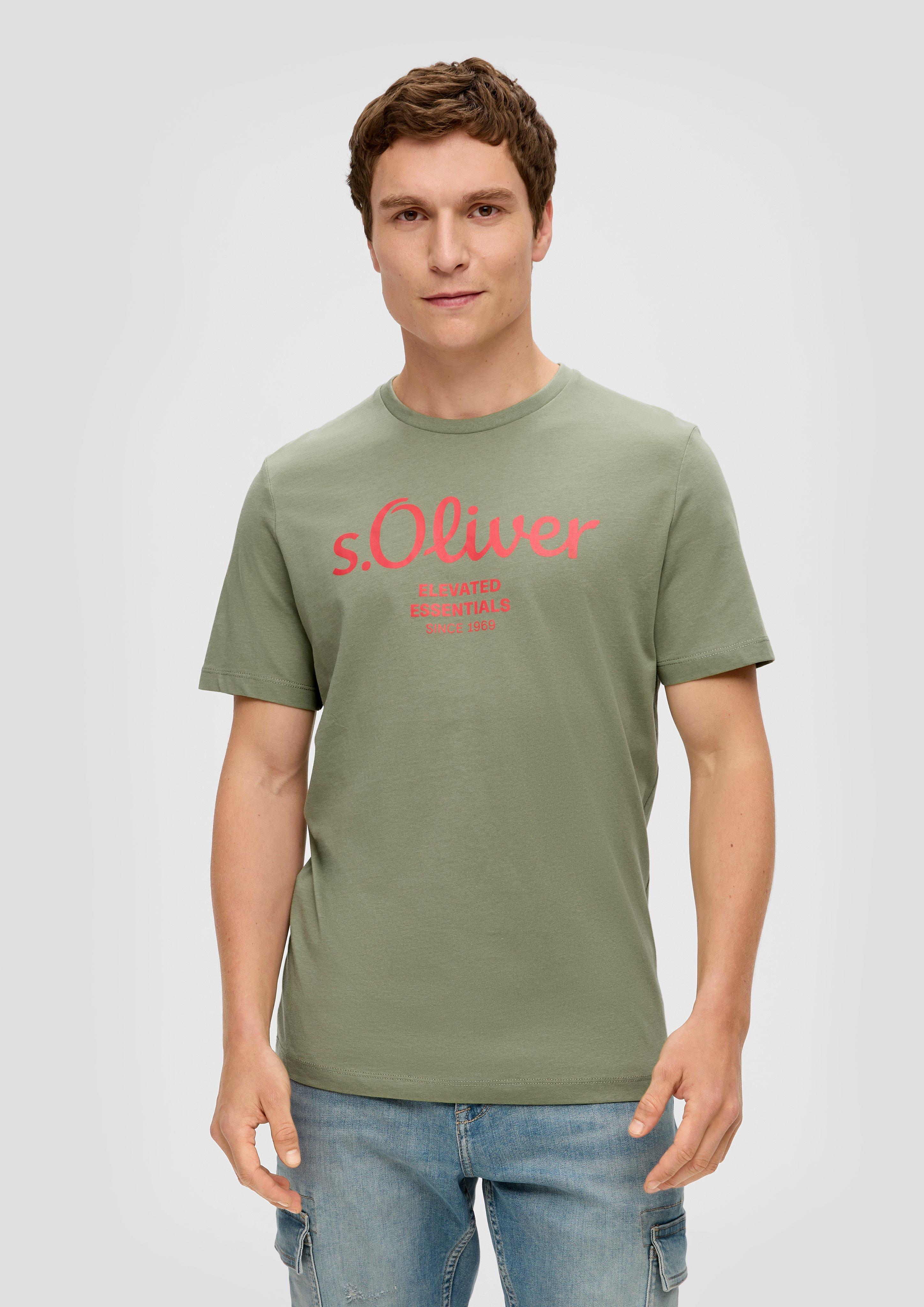 T-Shirt mit Frontprint  2141458-73D1