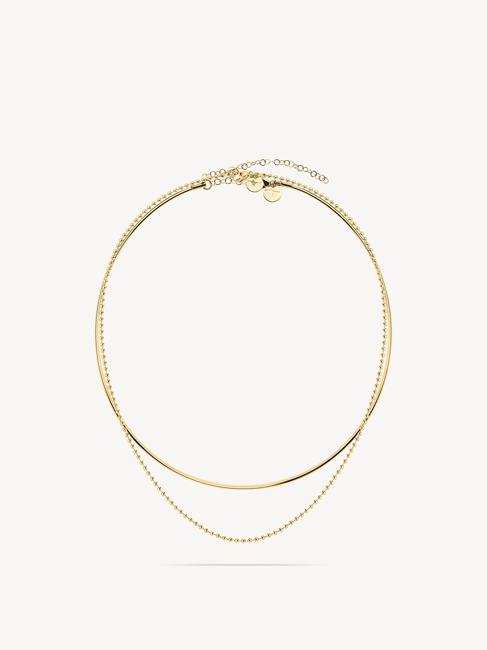 Ensemble de colliers - doré