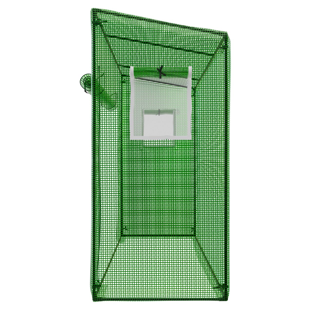 TroniTechnik GARMIO® Foliengewächshaus CUTRO, Tomatenzelt, winterfest, 2x0,77x1,69m, Frühbeet, Pflanzenhaus