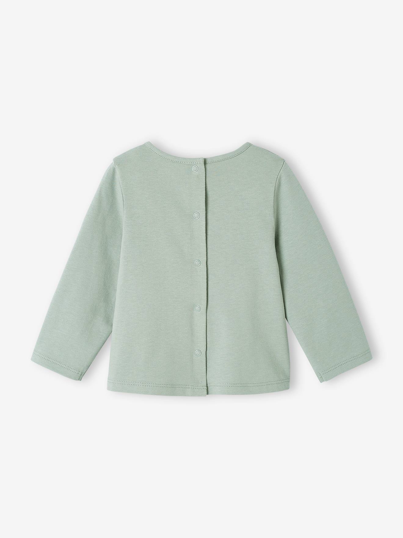 T-shirt bébé Basics manches longues orange