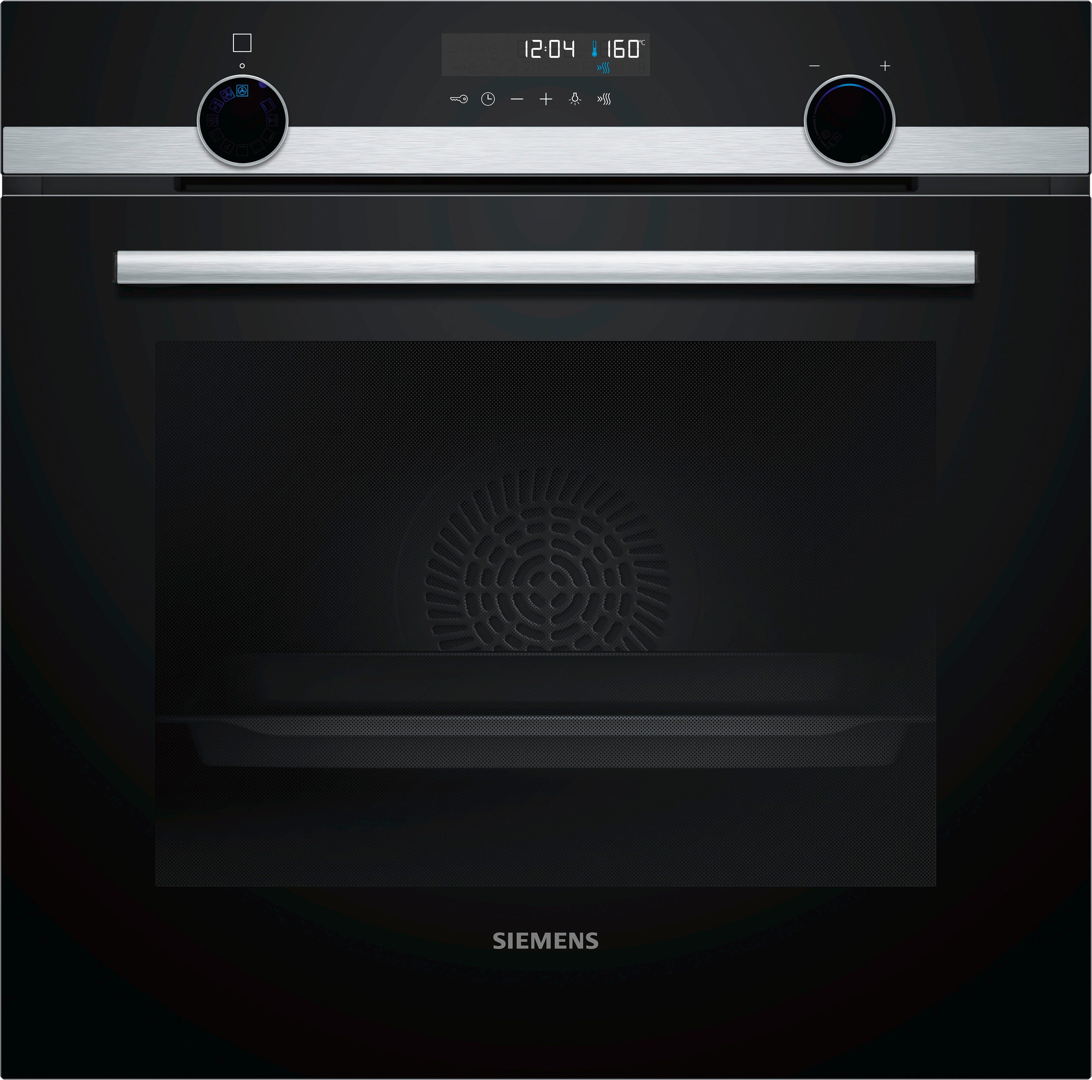 SIEMENS Pyrolyse Backofen iQ500 HB578ABS0, Pyrolyse-Selbstreinigung, Automatikprogramme