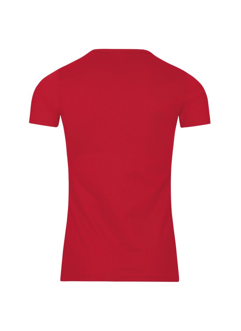 Trigema T-Shirt TRIGEMA T-Shirt aus Baumwolle/Elastan
