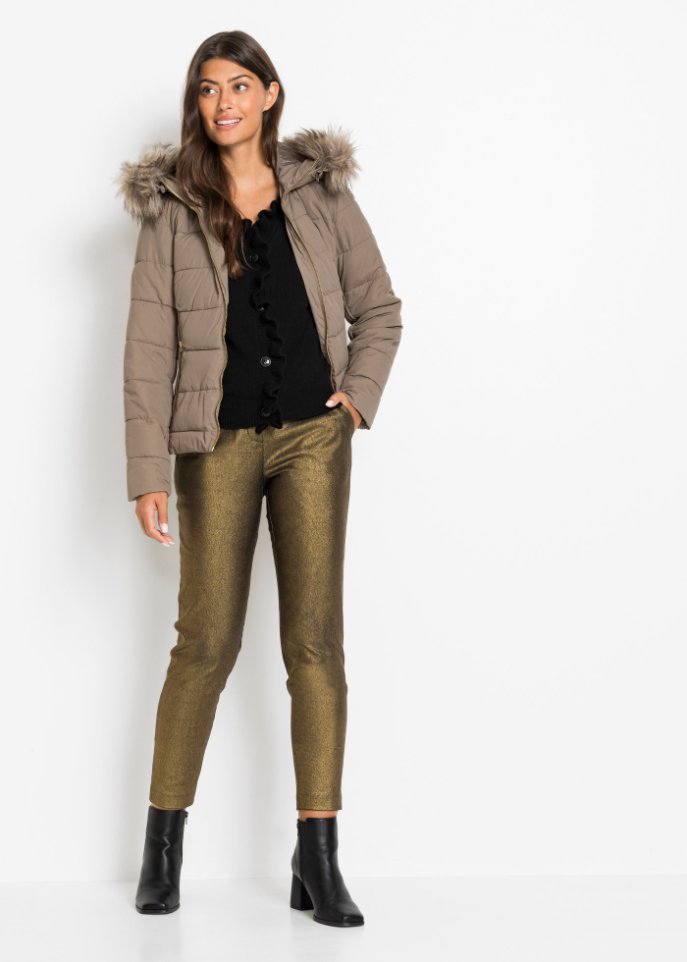 Leichte Steppjacke aus recycelt Polyester