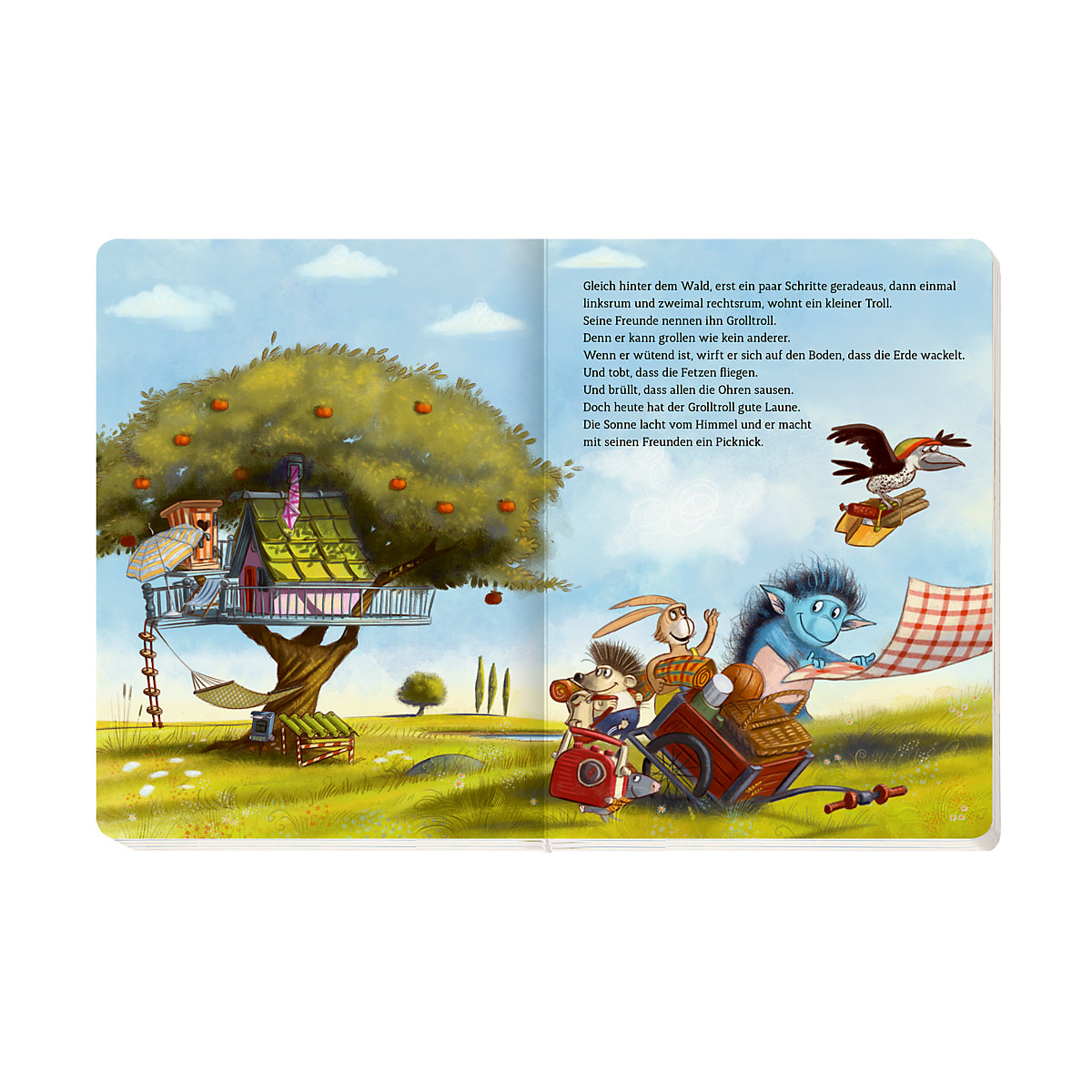 Der Grolltroll ... grollt heut nicht! (Pappbilderbuch)