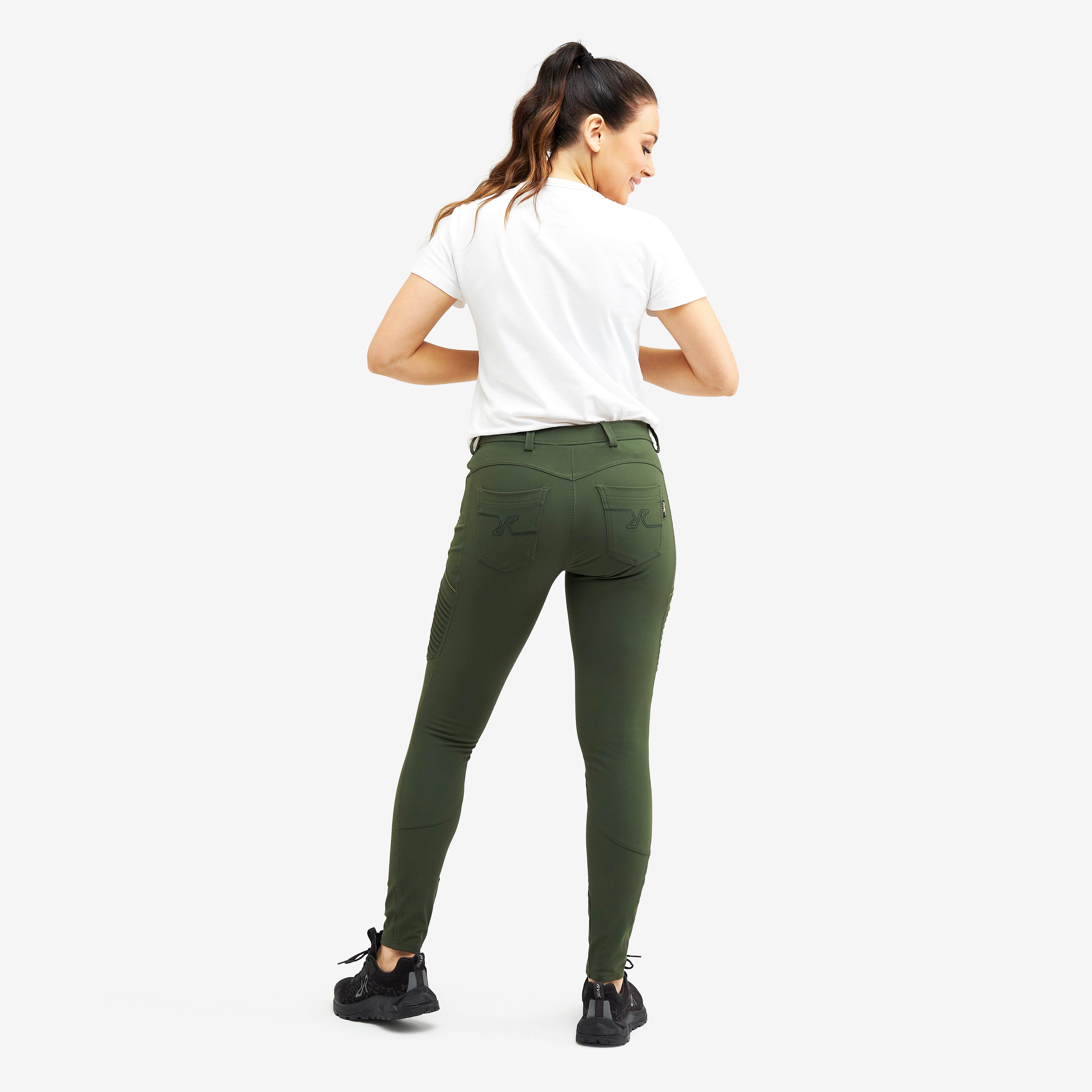 Pusher Outdoor Jeans Femme Forest Night