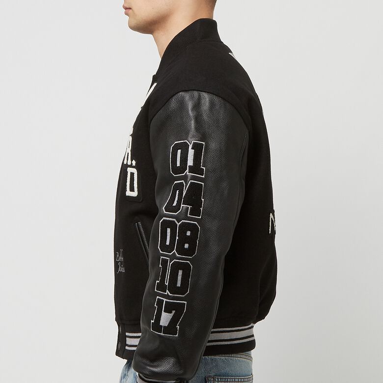 Pleasures x N.E.R.D. Varsity Jacket Black