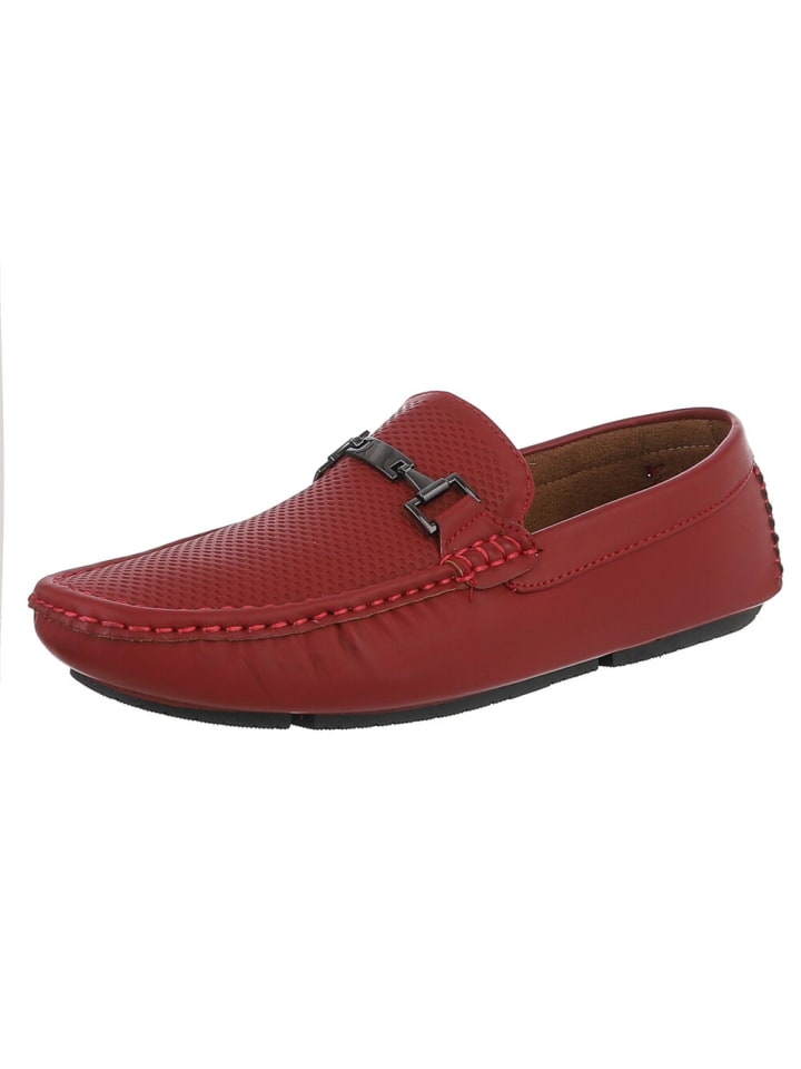 Ital-Design Halbschuh in Weinrot günstig kaufen