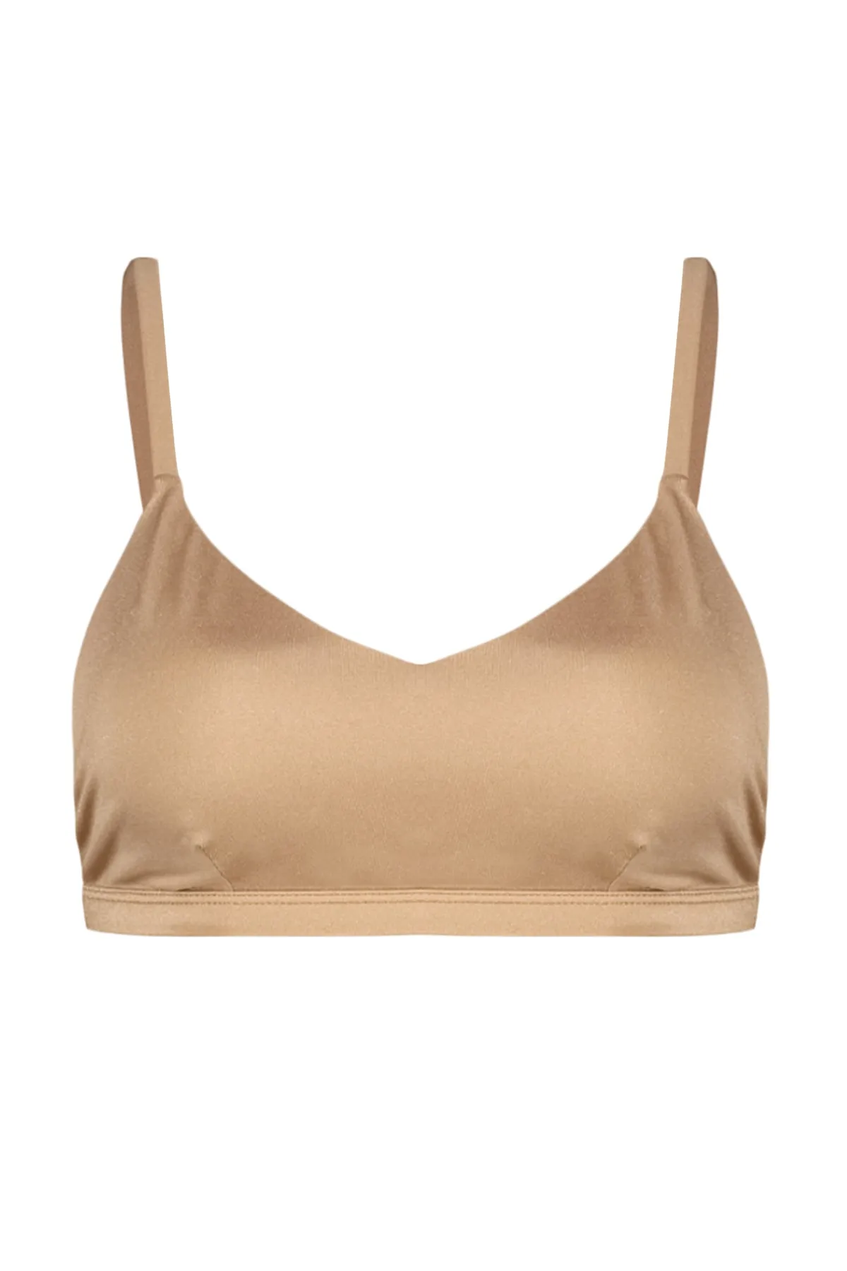 Trendyol Collection  Nerzfarbenes Bralette-Bikinioberteil TBESS21BU0104