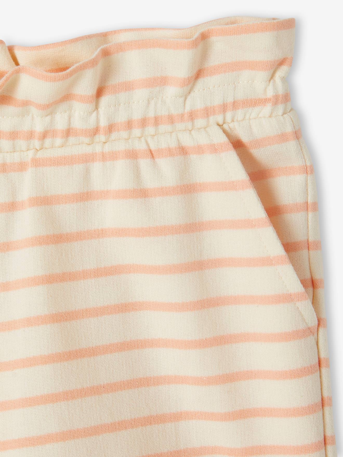 Vertbaudet 2er-Pack Mädchen Shorts - aprikose