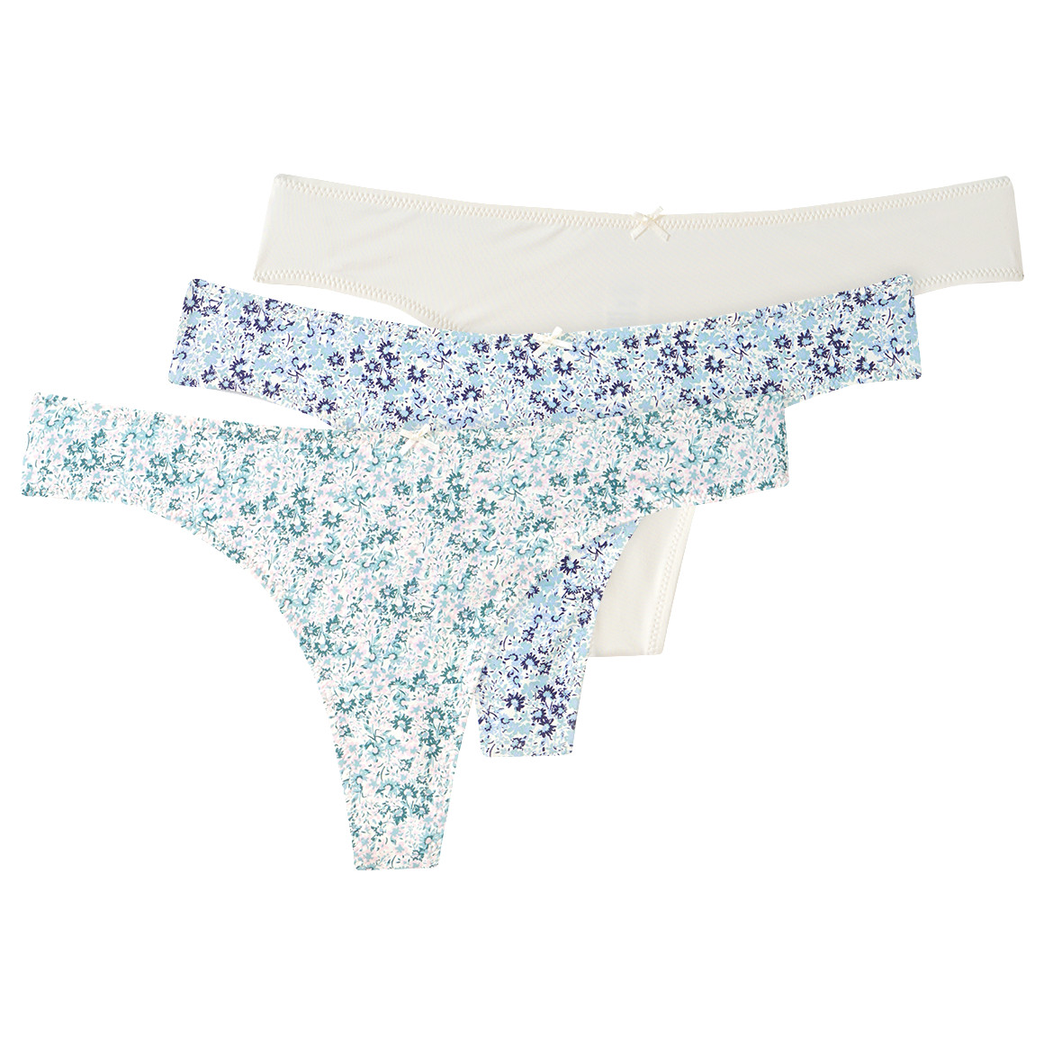 3 Damen Strings aus Mikrofaser