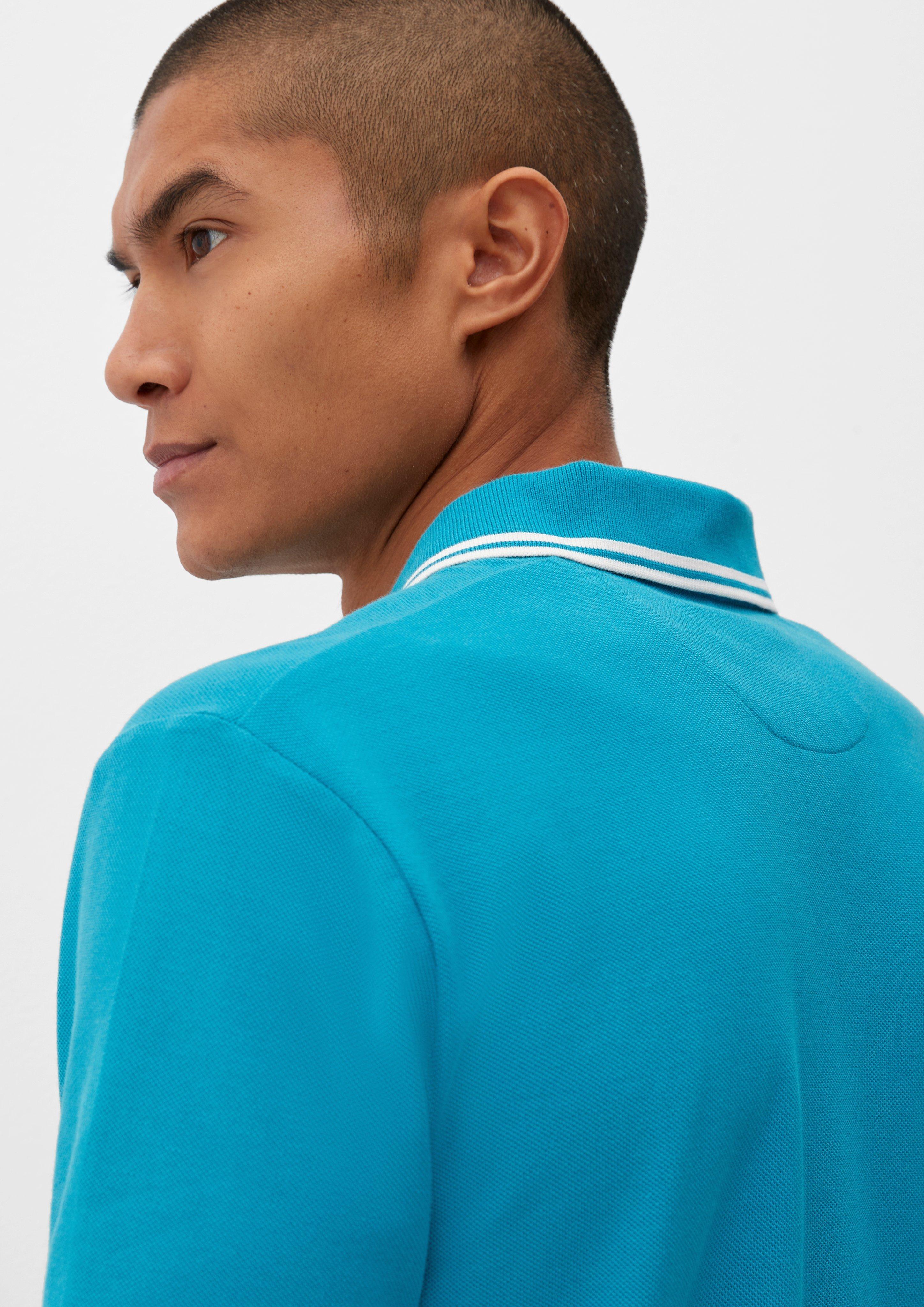 Poloshirt mit Labelpatch  2132729-6376