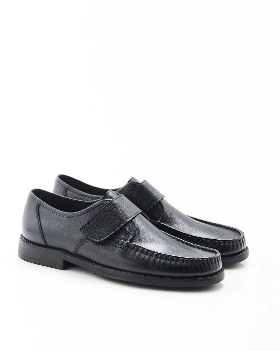 Mocassins cuir grainé