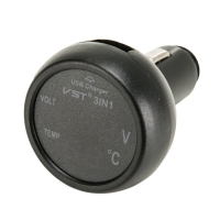 3 in 1 Gerät von Norauto inkl. Batterietester, Thermometer und USB, 12/24V - ATU