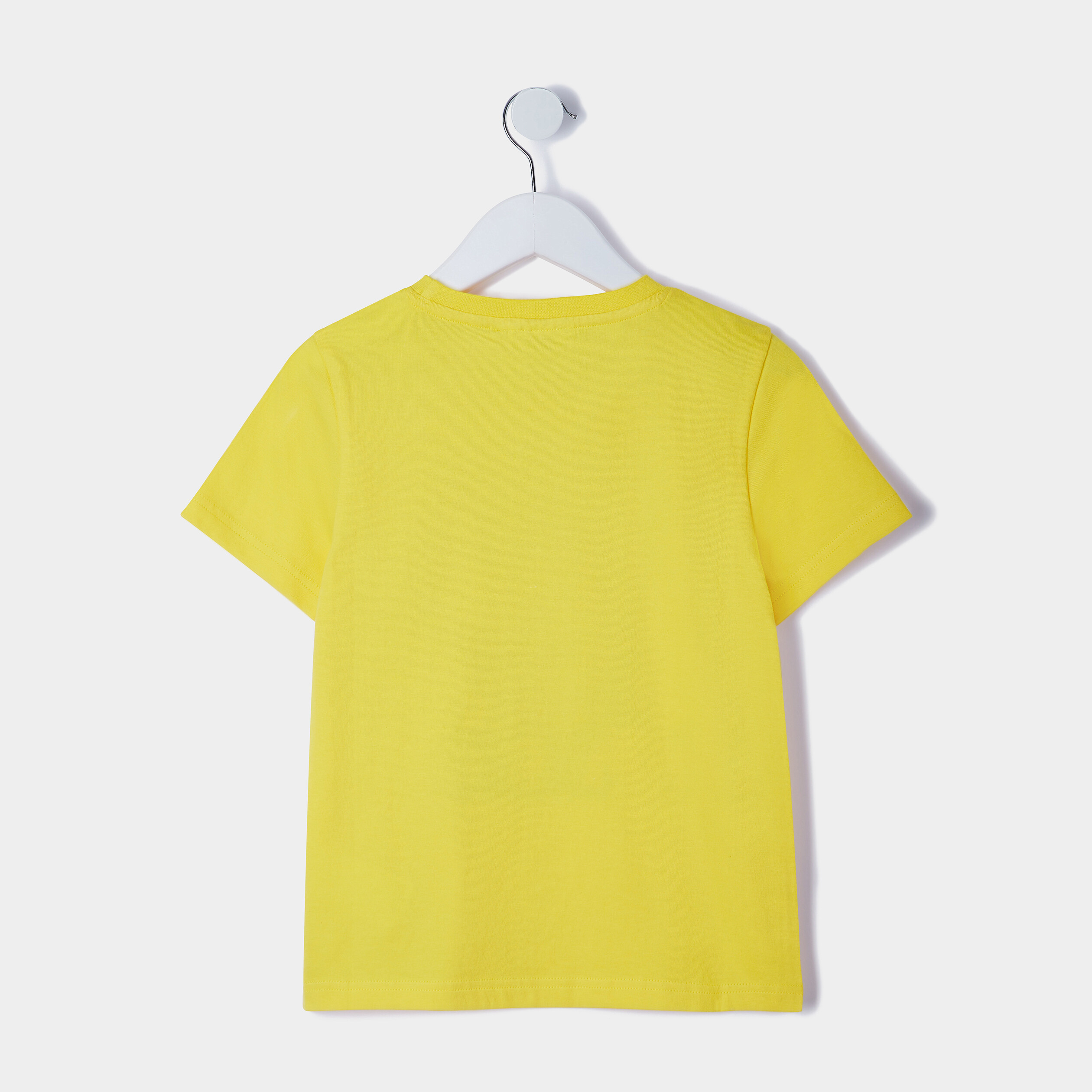 T-shirt manches courtes Super Mario jaune garçon | La Halle