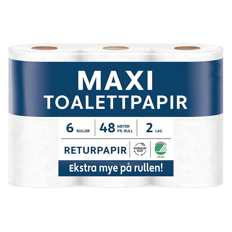 Soft Toalettpapir 6-pk Maxi