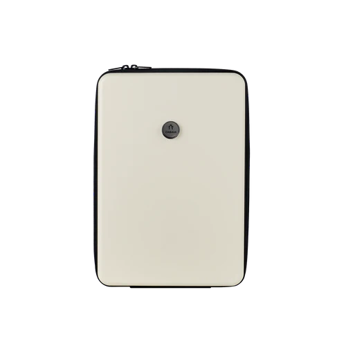 DXB Beige Hard Shell Suitcase Cover