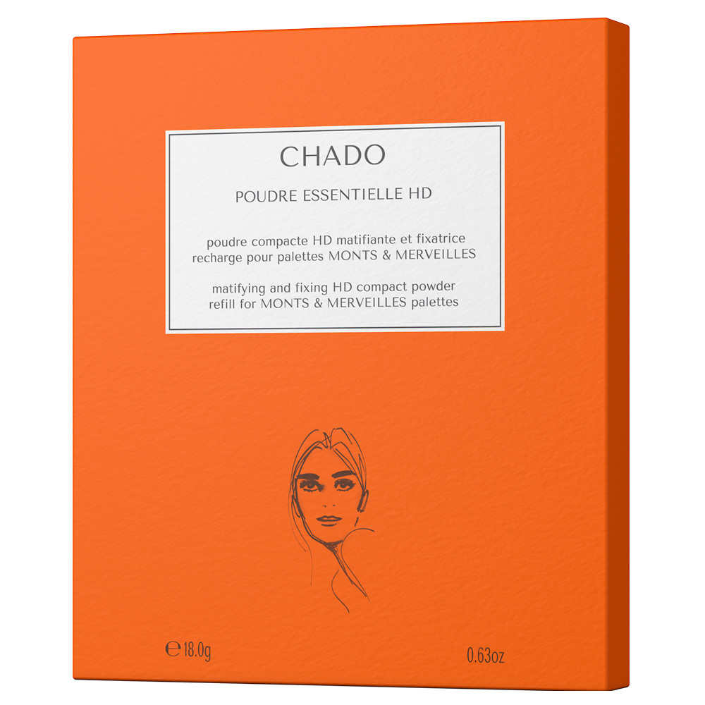 CHADO Poudre Essentielle HD - universel 162 Recharge HD pour palette de maquillage multifonctions