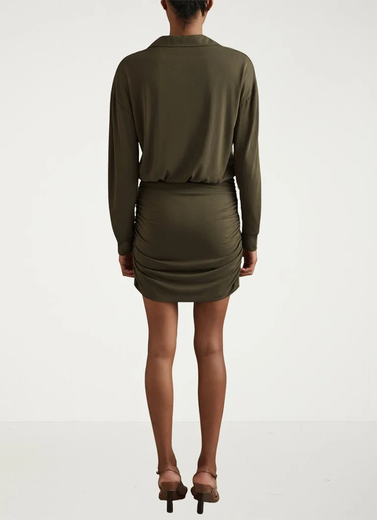 Abito corto Reiss Victoria con volant