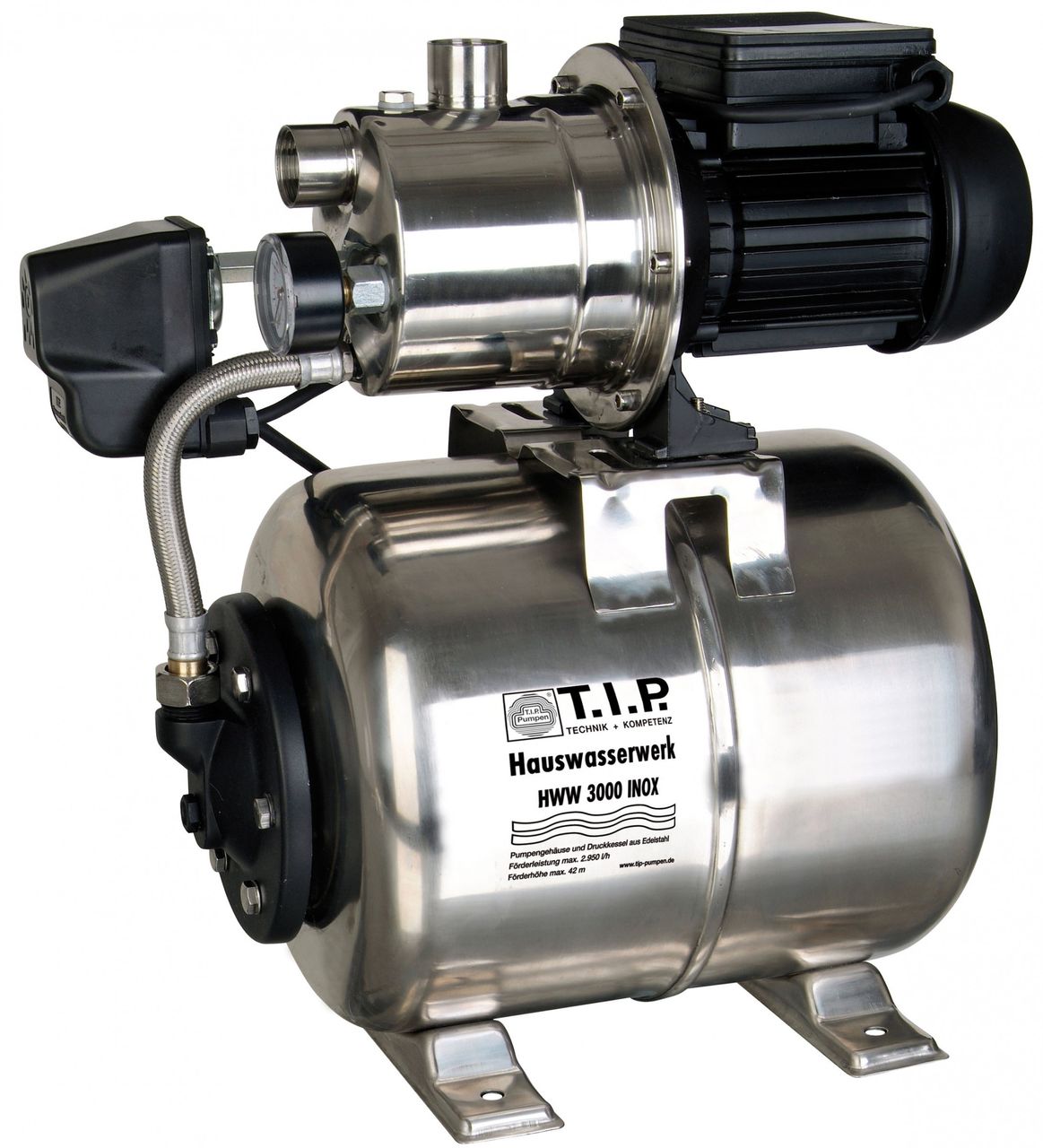 T.I.P. T.I.P Hauswasserwerke - Edelstahl HWW 3000 INOX