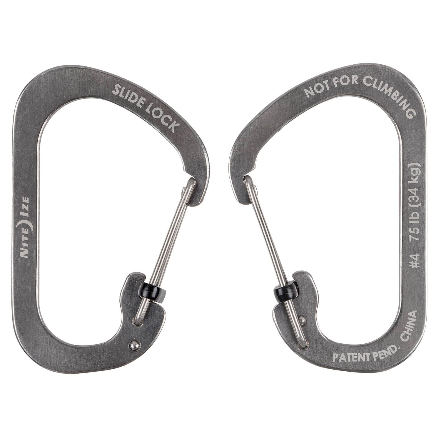 S-Biner Slide Lock Karabiner