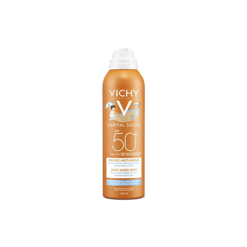 Vichy Ideal Soleil Brume Anti-Sable Enfants SPF 50 + Protection enfant