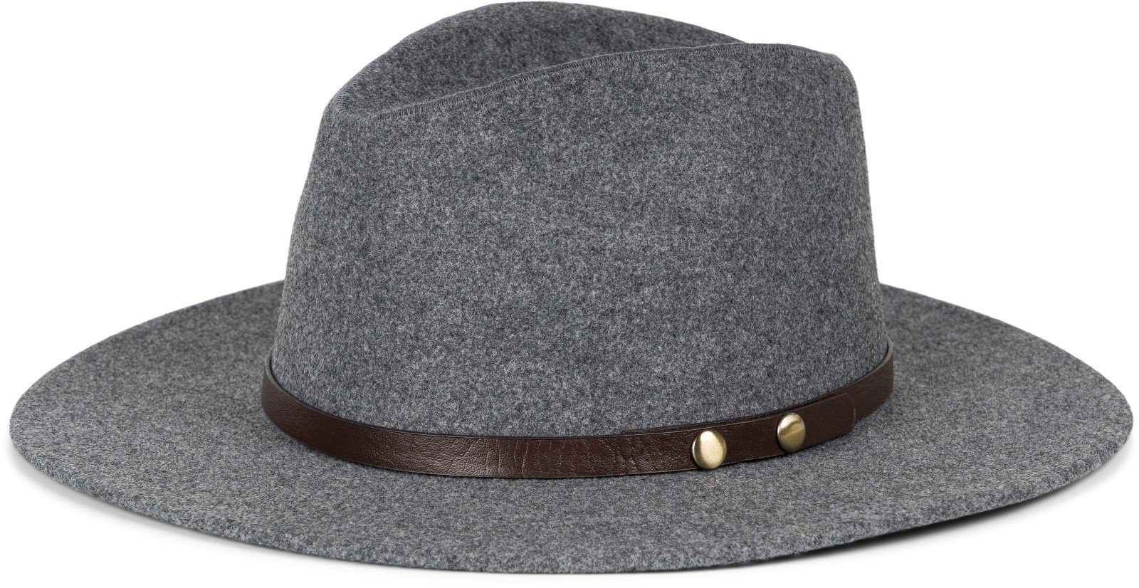 styleBREAKER Fedora (1-St) Fedora Hut in Filzoptik